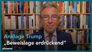 Prof. Thomas Jäger (Politikwissenschaftler) zur Klage gegen  Donald Trump am 25.08.23