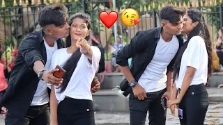 Romantically Kissing😘 The Sexy😍 Girl's || Unbelievable  Reactions|| diary of vipin