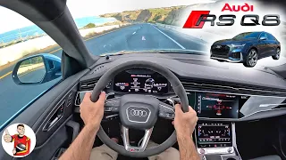 The 2023 Audi RSQ8 is a Clean-Shaven Bully (POV Drive Review)