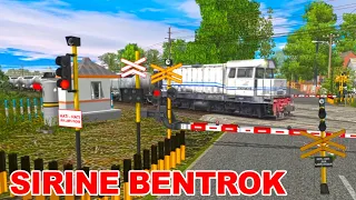 Perlintasan Baru ! Kompilasi Sirine Bentrok Perlintasan Kereta Api Otomatis - Sirine Error Eps 126