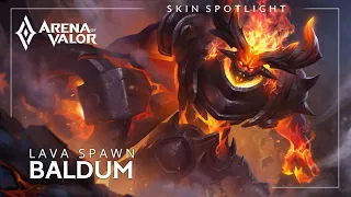 Skin Spotlight: Baldum — Lava Spawn | Arena of Valor | TiMi