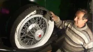 Al Capone's Car With Bullet Protected Tires