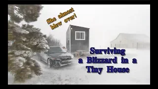 Surviving A Bomb Cyclone in a Tiny House (Life of Lind ep.8)