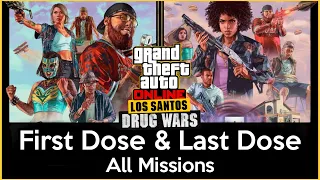 GTA Online: Los Santos Drug Wars | First & Last Dose - All Missions (Solo mode) | Full Walkthrough