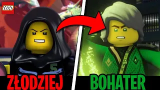 EWOLUCJA CHARAKTERÓW NINJA W NINJAGO.