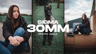 Sigma 30mm 1.4 Portrait Photo Walk Ep10 (Sony A6500)