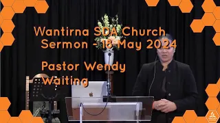 Sermon 18 May 2024 - Waiting