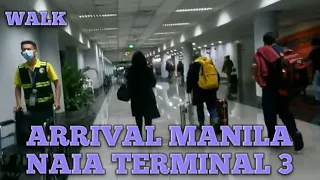 Arrival Manila International Airport NAIA Terminal 3