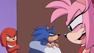 Sonic & Amy "Experimento Accidental: Hora de Jugar" | Sonamy Cómic-Dub | L O C