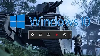 WINDOWS 10 Screen Recorder | Recording Using Windows10 Game Dvr vs OBS Studio