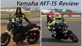 Yamaha MT-15 Review | Streetfighter R15 on a racetrack