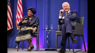 A Conversation with President Ellen Johnson Sirleaf and President Bill Clinton