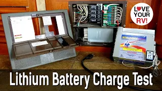 Lithium RV Battery Charge Test -  Can You Use a Lead Acid Converter/Charger?