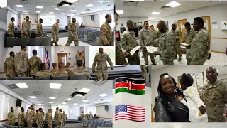 MY KENYAN 🇰🇪  HUBBY USA 🇺🇸 MILITARY 🪖 GRADUATION CEREMONY 👏 👏 👏 👏.