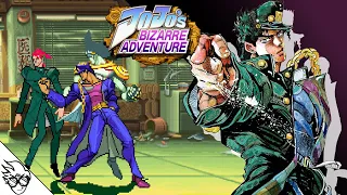 JoJo's Bizarre Adventure (Arcade 1999) - Jotaro Kujo [Story Mode: Playthrough/LongPlay]