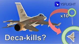 Deca - KILLS (?!) in Endurance Mode. YSFlight Simulator