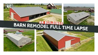 Full Time Lapse Remodel of Old Barn