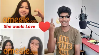 Australian Girl Accepted My Proposal On OMEGLE | Indian Boy On Omegle | Sanskari Jaiswal