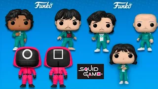 Игра в кальмара, фигурки Funko Pop | Squid Game Funko Pop figures