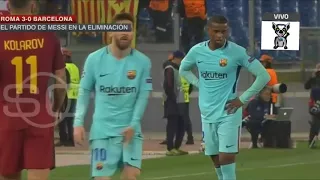 CHOC Les Propos De Messi Pendant Le Matcch AS ROME BARCELONE du 10/04/2018