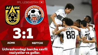 AGMK — NEFTCHI 3:1 Coca-Cola Superliga. 11-tur