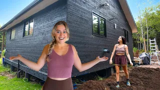 Cabin Gets Huge Transformation With New Siding!