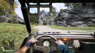 Far Cry 4 drive to the end of the map.