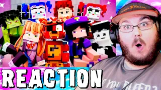 CIRCUS BABY'S SLEEPOVER! - FNAF, Bendy, and Friday Night Funkin Animation @ZAMinationProductions REACTION!!!