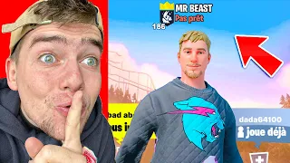 Je me suis Fais PASSER pour MrBeast sur Fortnite ! (v-bucks gratuit)