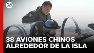 ASIA | Taiwán detectó 38 aviones chinos alrededor de la isla