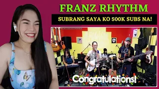 Franz Rhythm - THANK YOU LORD cover | HAPPY 500K SUBS | REACTION 🥳