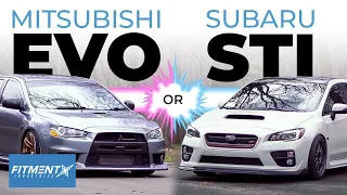 Evo Vs. STI: What's Better? | Opposite Lanes