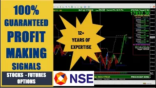 Guaranteed Profit Making Signals in NSE Stocks, Futures & Option with this 12+ years of EXPERTISE