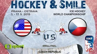 USA vs. Czech republic - Small Final - Ice Hockey World Championschip 2015