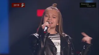 Maria. 'Stone Cold'. The Voice Kids Russia 2018.