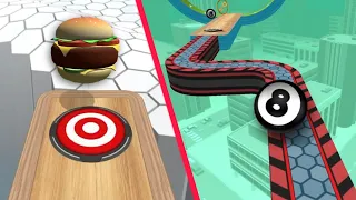 GOING BALLS 🎯Amazing Tricks🏳️‍🌈 All Levels Gameplay Android, iOS (Levels 1597-1606)