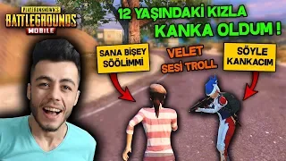 VELET SESİYLE KIZLA KANKA OLDUM ! (SÜPRİZ SONLU) - PUBG Mobile