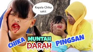 KASIHAN CHIKA MUNTAH DARAH TRUS PINGSAN | CHIKAKU CHANNEL