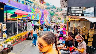 🇨🇴 COMUNA 13 DISTRICT MEDELLIN COLOMBIA 2024 [WALK TOUR]