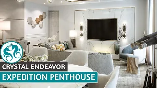 Crystal Endeavor | Expedition Penthouse Suite With Veranda EP | Full Suite Tour & Review 4K