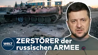 WOLODYMYR SELENSKJ: Russische Armee mit schwersten Verlusten seit Jahrzehnten | WELT Dokument