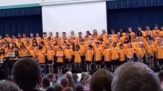 5th grade singing farewell song 6 21 2013