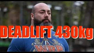 Konstantin Konstantinov Deadlift 430 kg