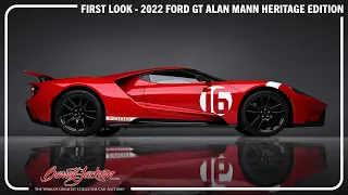 FIRST LOOK - 2022 Ford GT Alan Mann Heritage Edition - BARRETT-JACKSON 2024 PALM BEACH