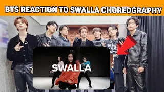 BTS REACTION - Swalla - Jason Derulo ft. Nicki Minaj & Ty Dolla $ign / Beginner's Class