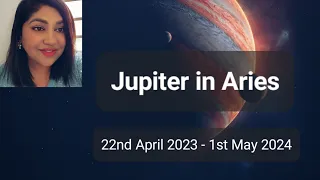 Jupiter transits Aries 2023 - 2024, Jupiter & Rahu in Aries 2023