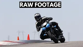 Triumph Street Triple RS [RAW TRACK FOOTAGE] @ Buttonwillow