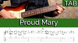 Proud Mary - CCR Guitar Tab (Creedence Clearwater Revival)