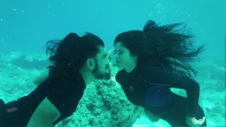 Under water kissing scene | Samudra danti banda priti | Romantic Scene | Love Story | #love #kannada