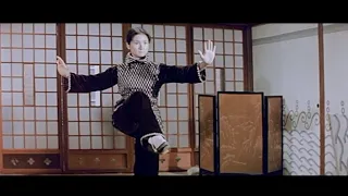 Cheng Pei Pei kicking butt in None But The Brave - 1973
